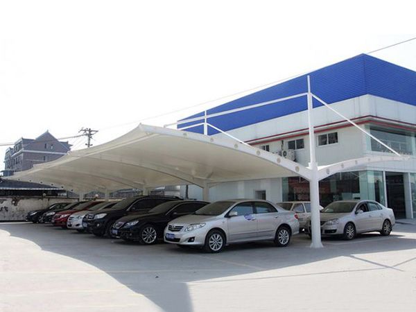 膜结构车棚
