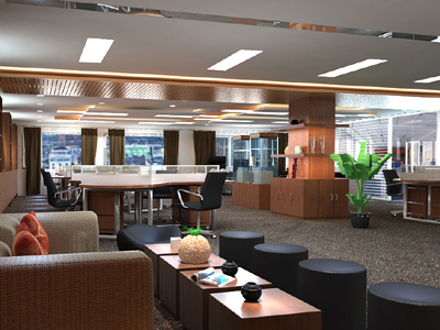 勤上建筑有限公司会客...