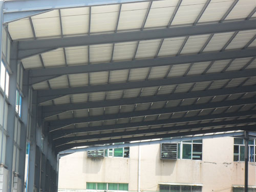 松柏公司铁皮棚   ...