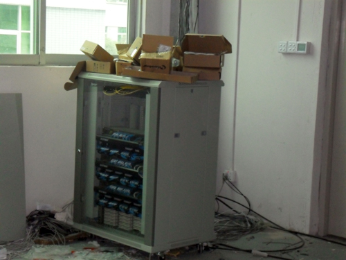 某厂网络主控室