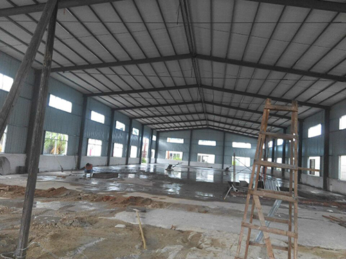 钢结构地面施工