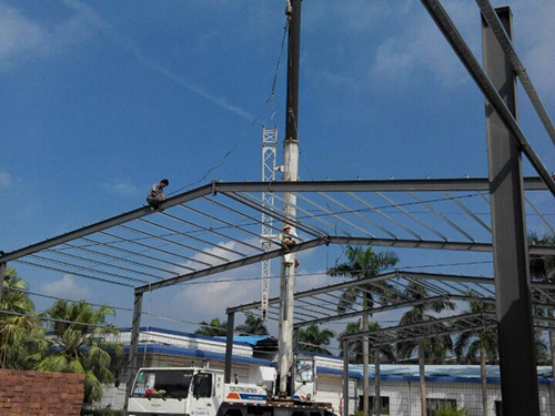 钢结构起吊安装