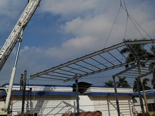 钢结构起吊安装