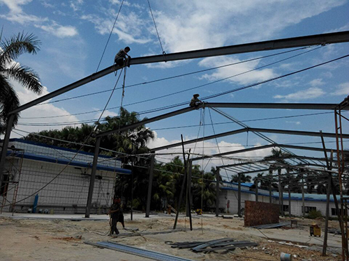 钢结构起吊安装