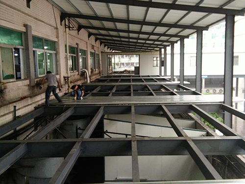 常平铁皮棚工程