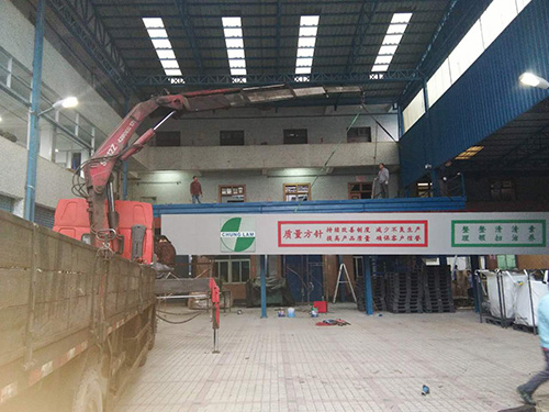 常平铁皮棚施工