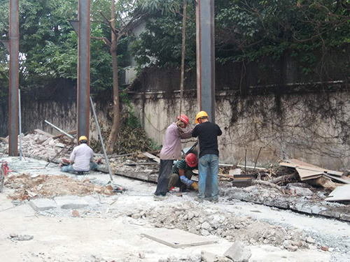 钢结构外墙安装工程