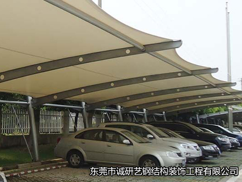 东莞钢构雨棚工程