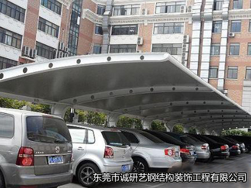 汽车钢架雨棚