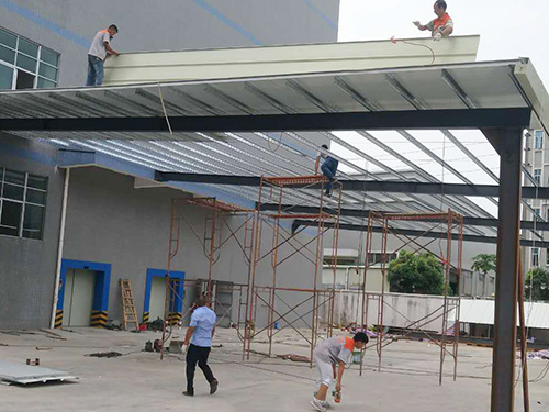 钢结构厂房安装