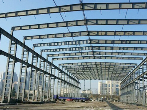 横沥钢结构厂房安装