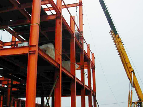 多层钢结构厂房施工