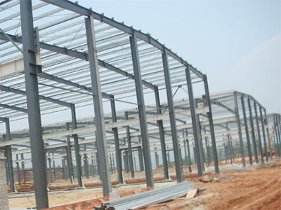 大型钢结构厂房施工