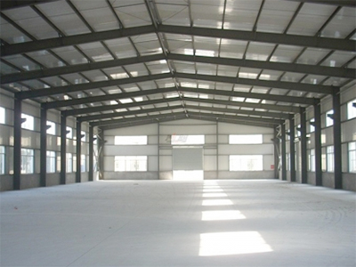 单层钢结构厂房制作