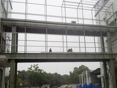 钢结构人行天桥设计