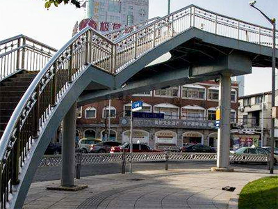 钢结构天桥建设