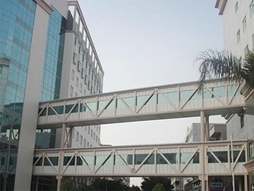 钢结构天桥施工