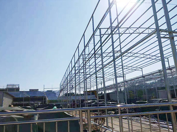 铁皮棚升高施工