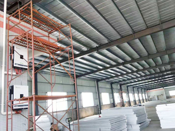 铁皮棚升高施工工程